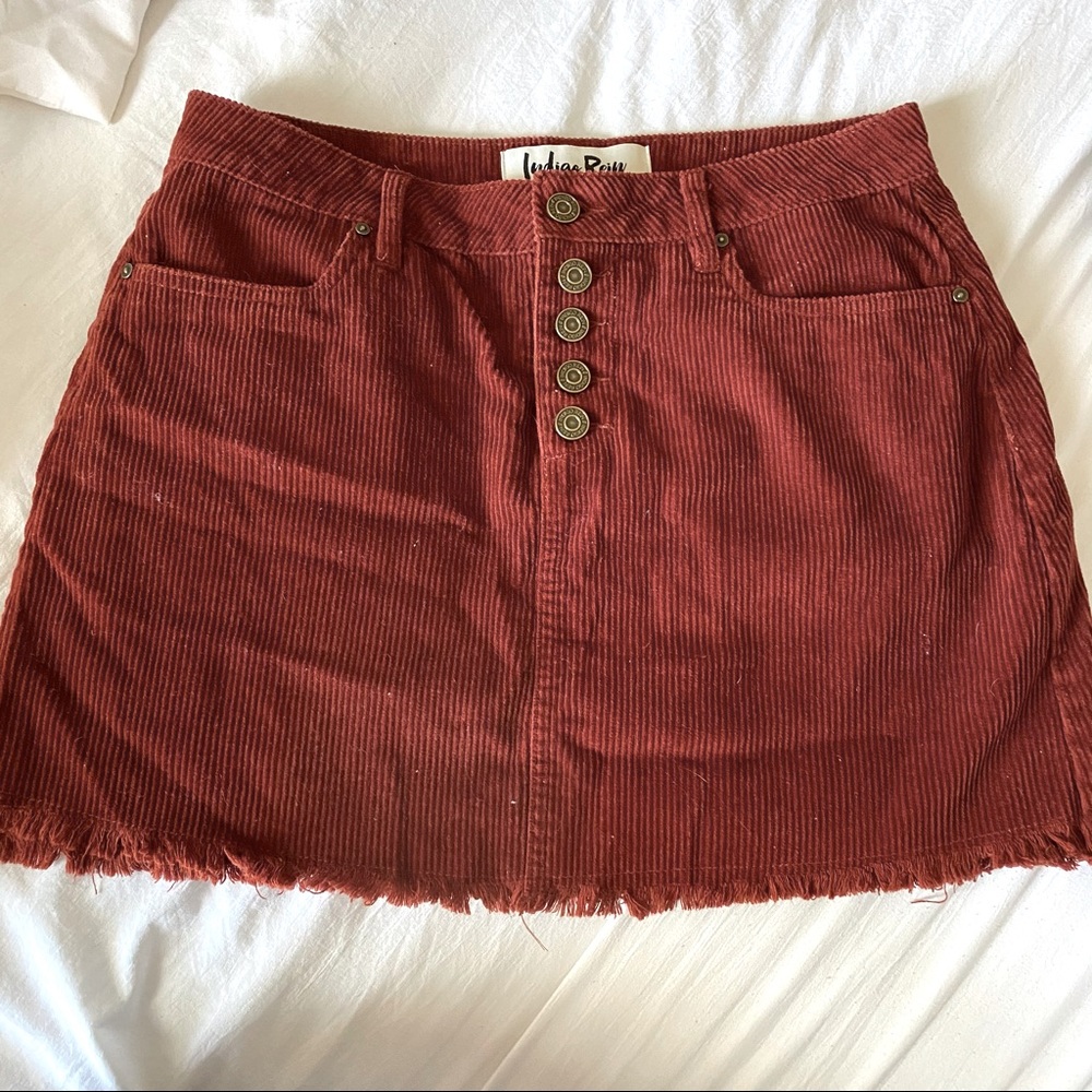 Ribbed corduroy Skirt